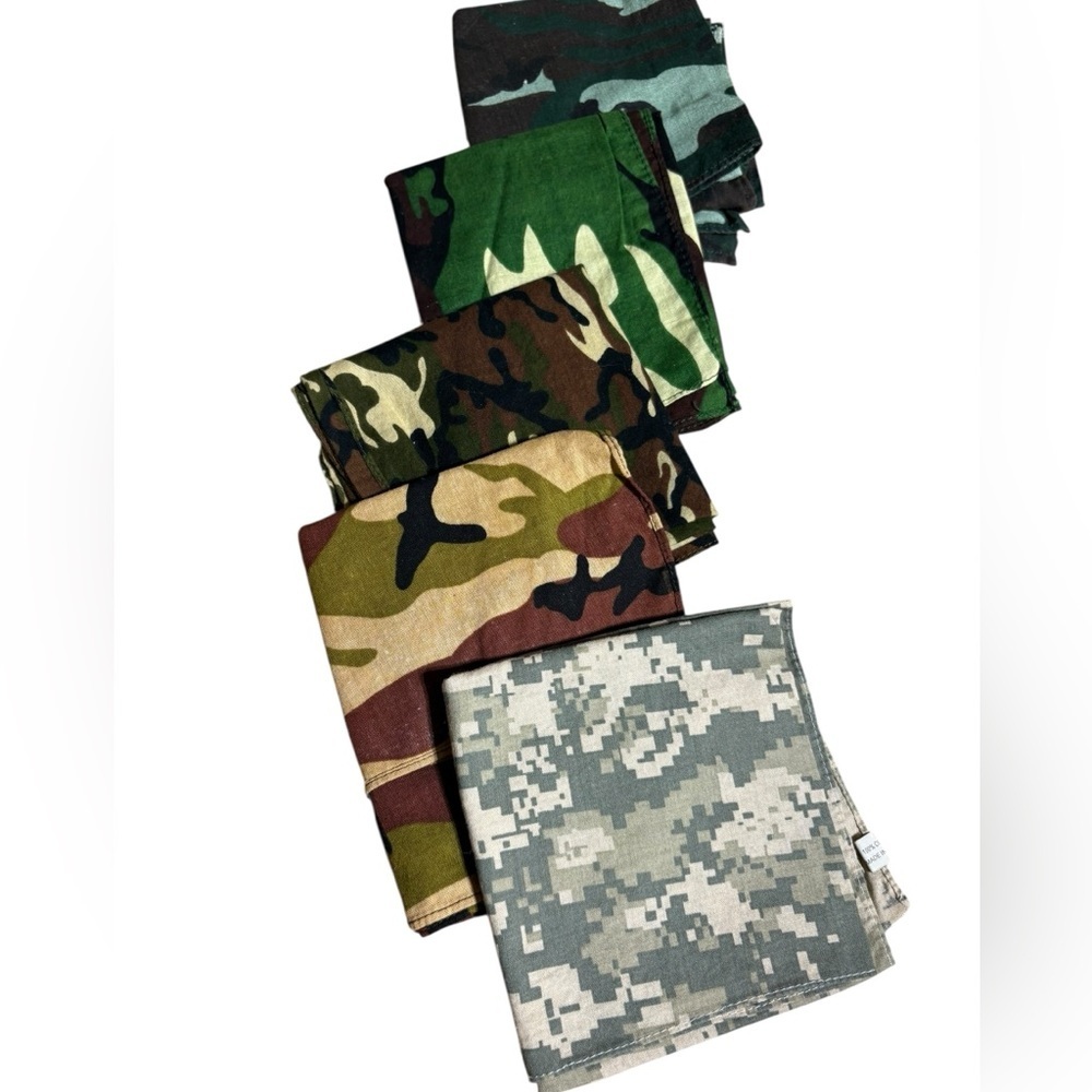 Camouflage Bandana Set - Picture 5 of 7